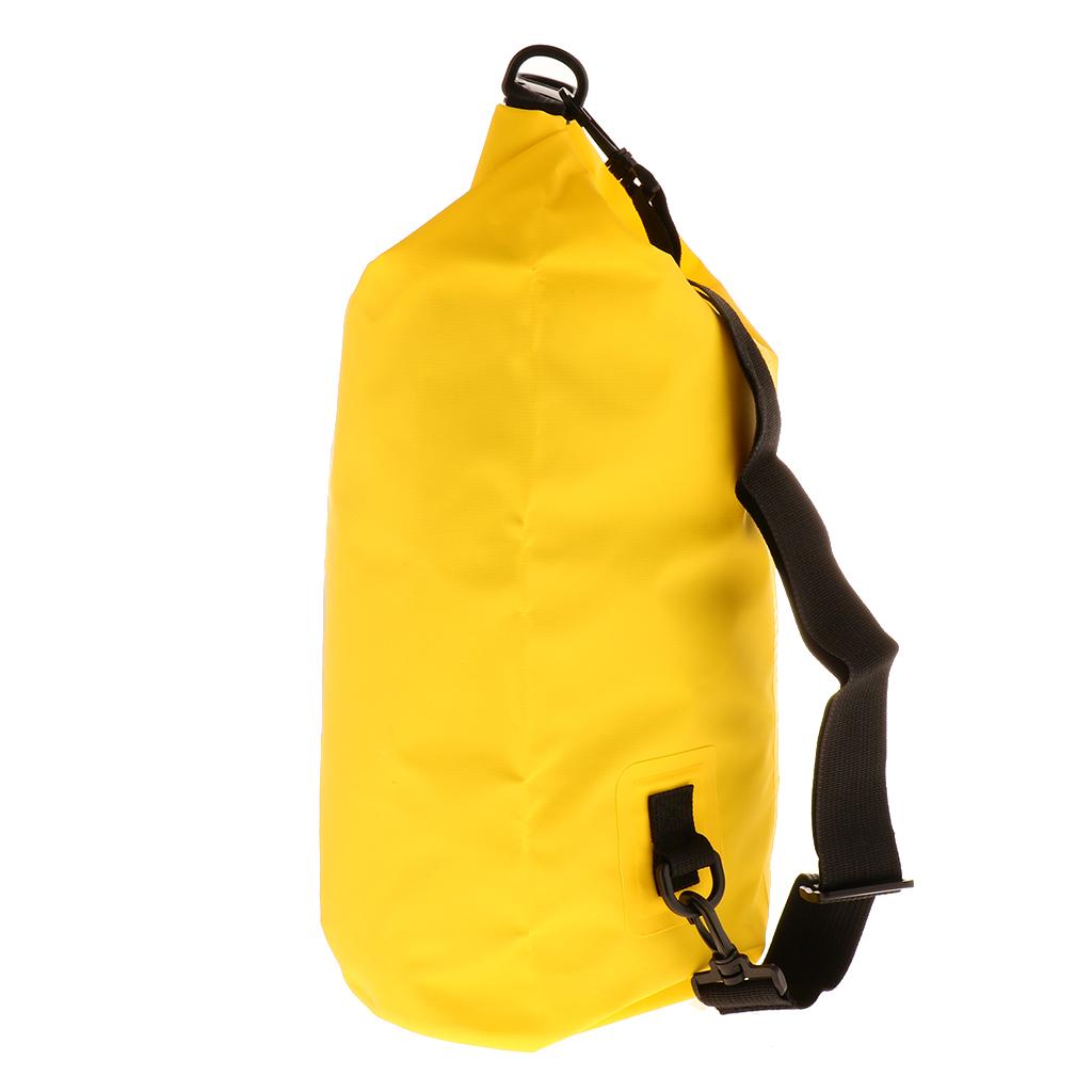 Kayak Canoeing Fishing Sailing Camping Waterproof Dry Bag Sack Yellow