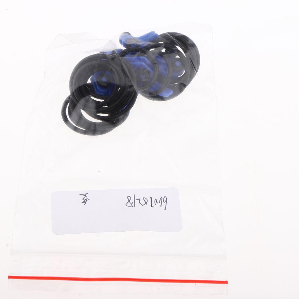 2x10pcs Fishing Rod Hook Keeper Hook Holder                          Blue