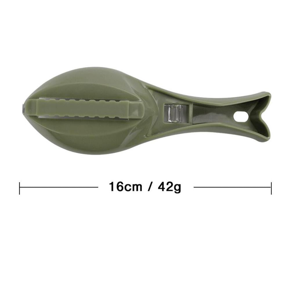 2xMulti-function Fish Scraper Scale Remover Fishing Knife Cleaning Tools