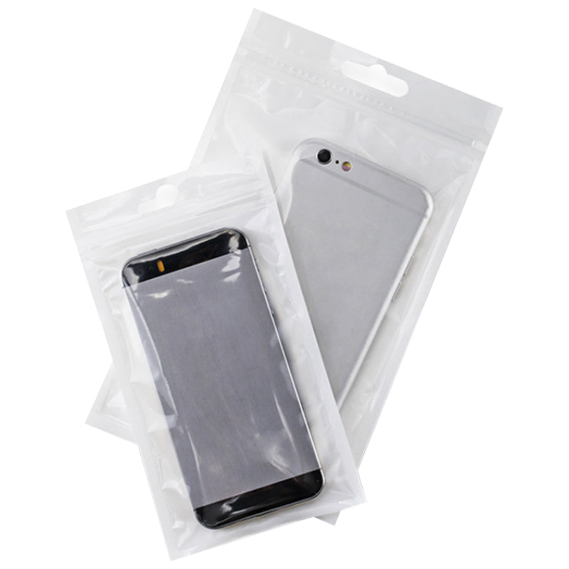 MX-030 100Pcs 30x40cm Pearl Film Self-Sealing Bag 12C Slim Storage Bags for Phone Cases, Cables