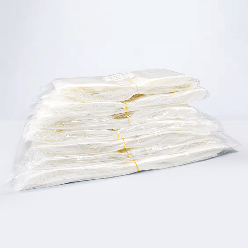 MX-030 100Pcs 18x26cm Resealable Storage Bags 14C Thick Pearl Film Clear Packaging Bags