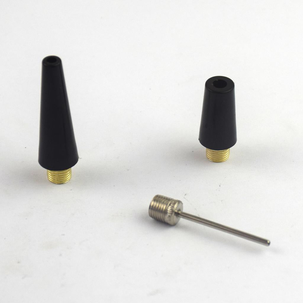 3x3 Piece Durable Ball Pump Needle Nozzle Kit Inflation Kit for Ball Bicycle