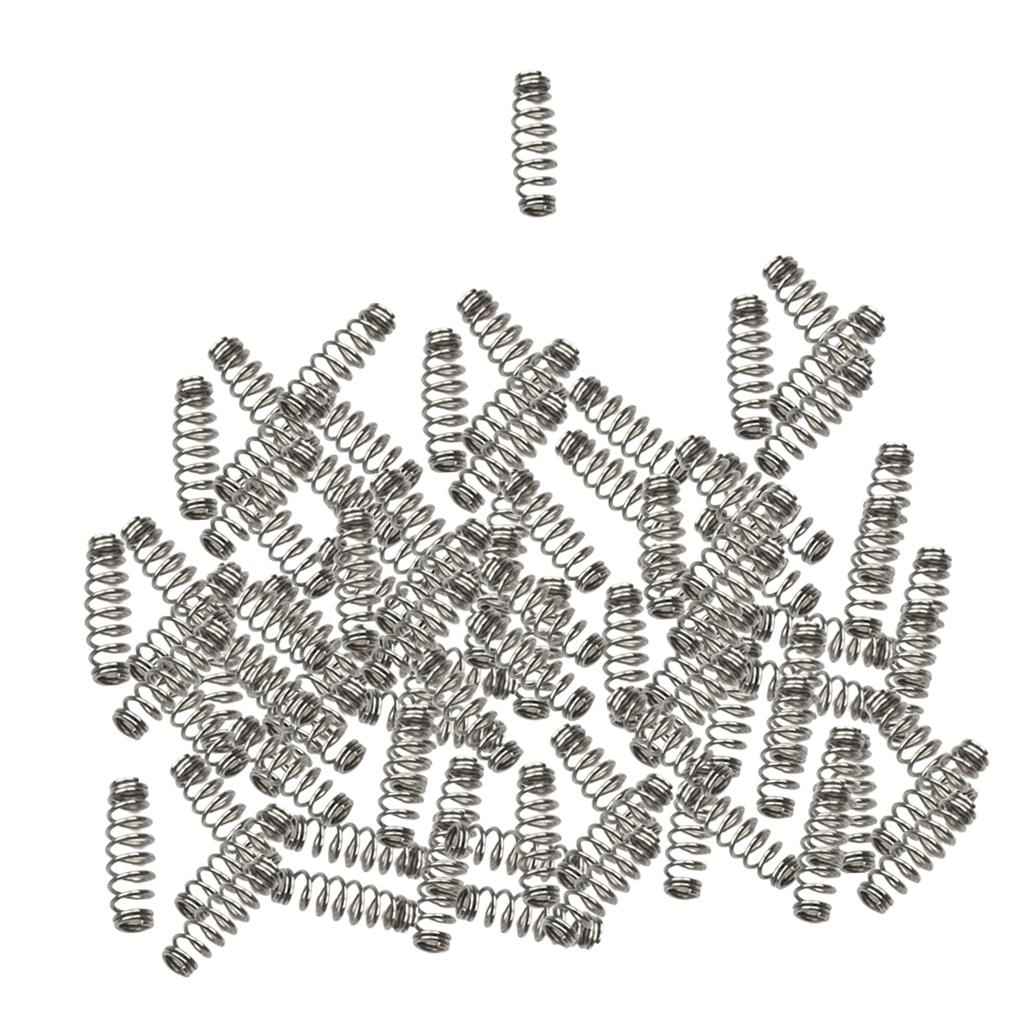 100 x Barbed Fishing Hook  Stainless Steel Spring Accessories M