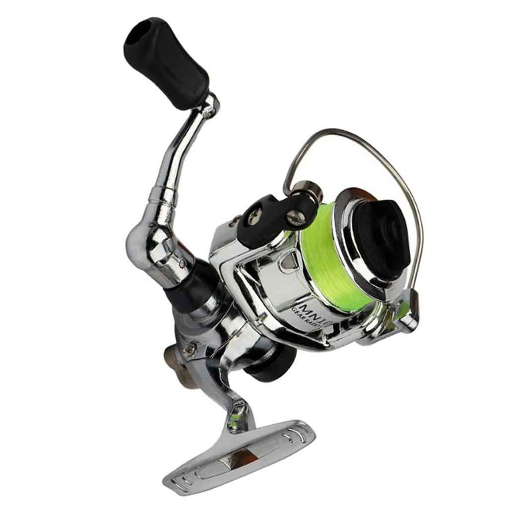 Mini Smooth Fishing Reel Steel Bait Casting Fishing Reels w/ Metal Wire Cup
