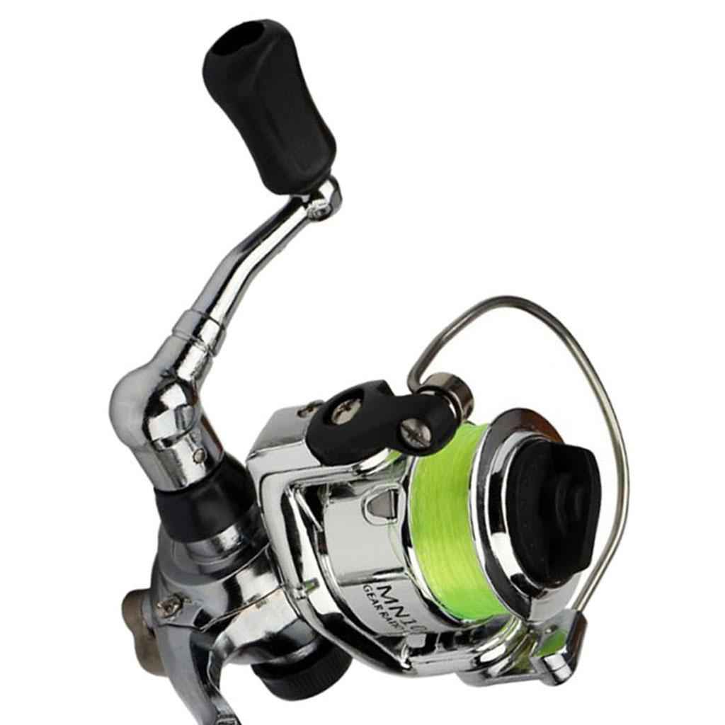 Mini Smooth Fishing Reel Steel Bait Casting Fishing Reels w/ Metal Wire Cup