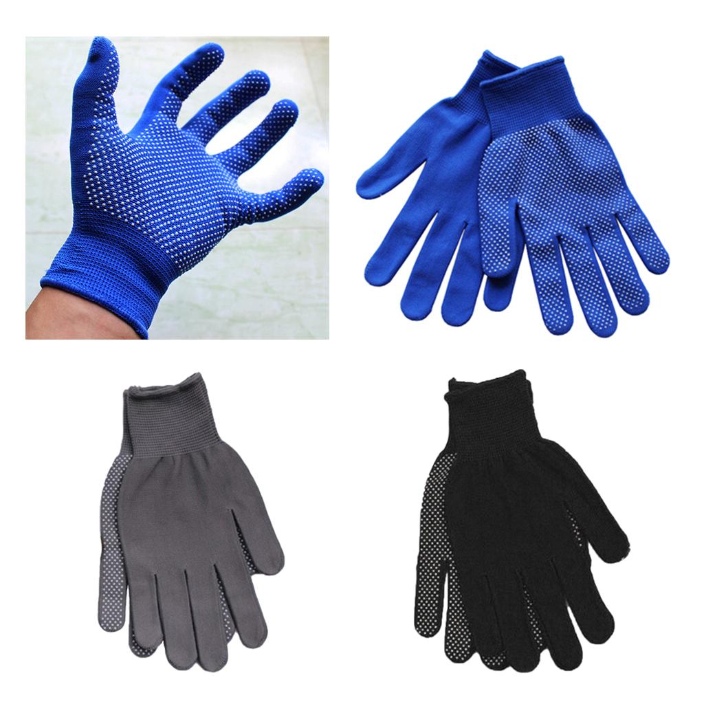 3xAnti-Slip Full Finger Safety Gloves Fishing Hunting Cycling Gloves Bue