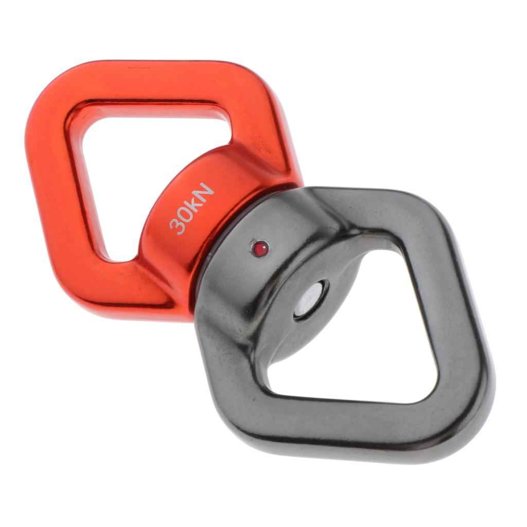 30KN Rotary Connector Hammock Swing Spinner Rope Swivel Connector Orange