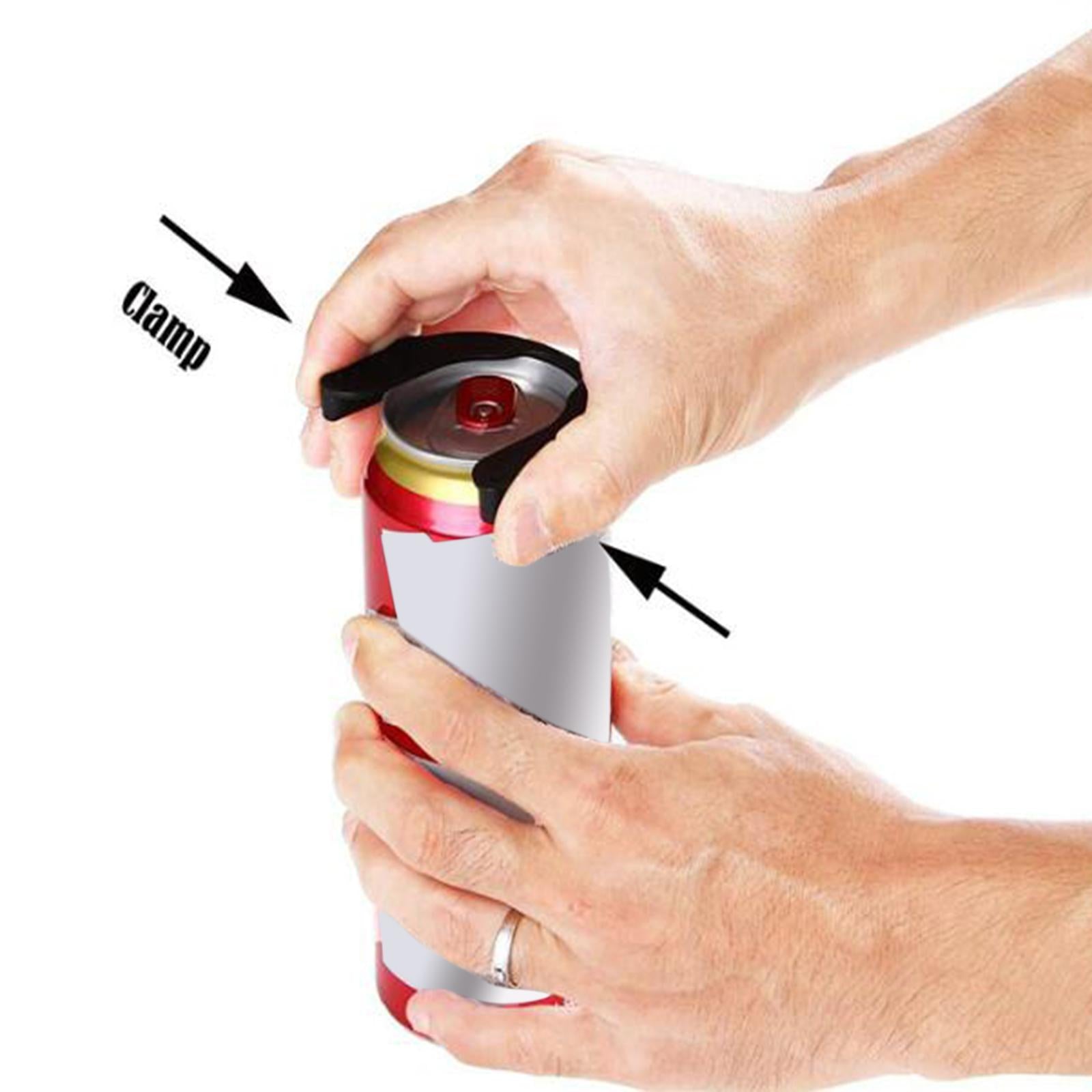 Can Opener Portable Kitchen Camping Manual Can Opener Black