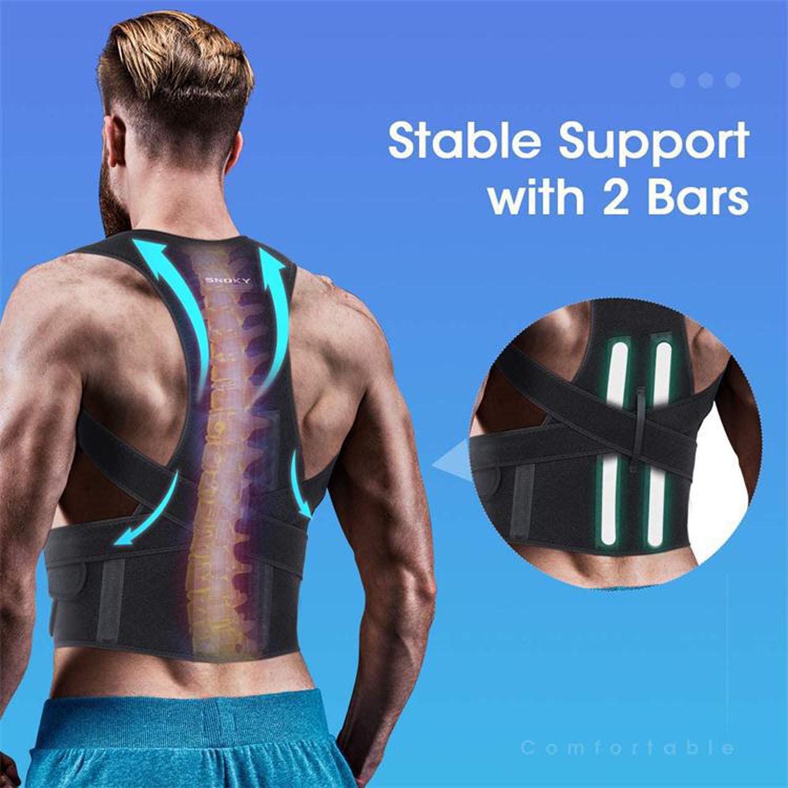 Breathable Posture Corrector Spine and Back Support for Shoulders Back Brace XL