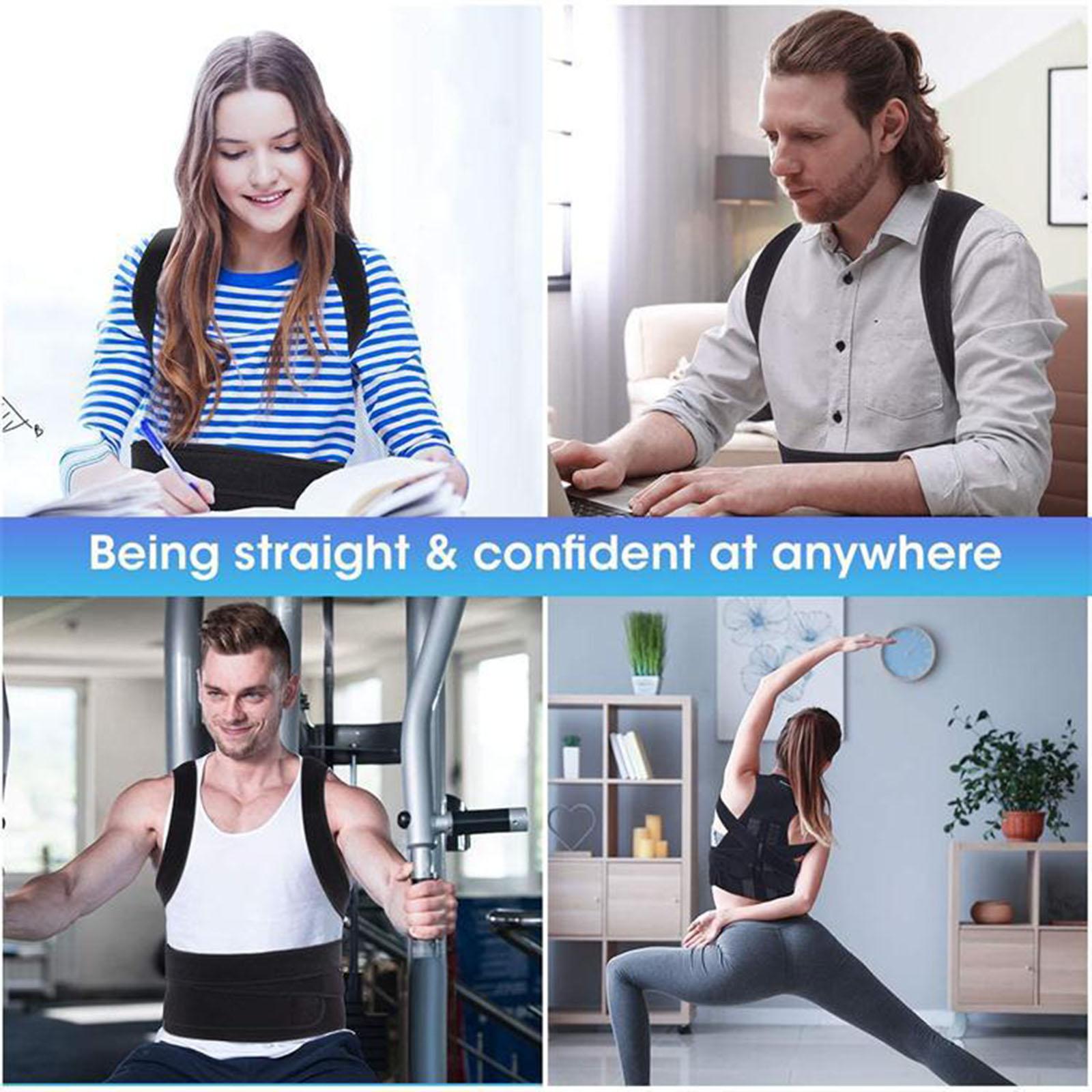 Breathable Posture Corrector Spine and Back Support for Shoulders Back Brace XL