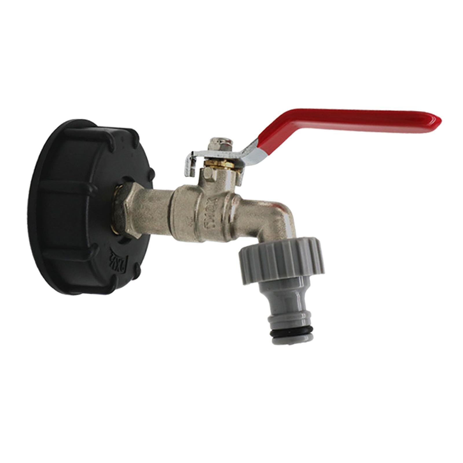 Brass Yard Garden IBC Water Tank Adapter Hose Connector Fine Thread Fitting