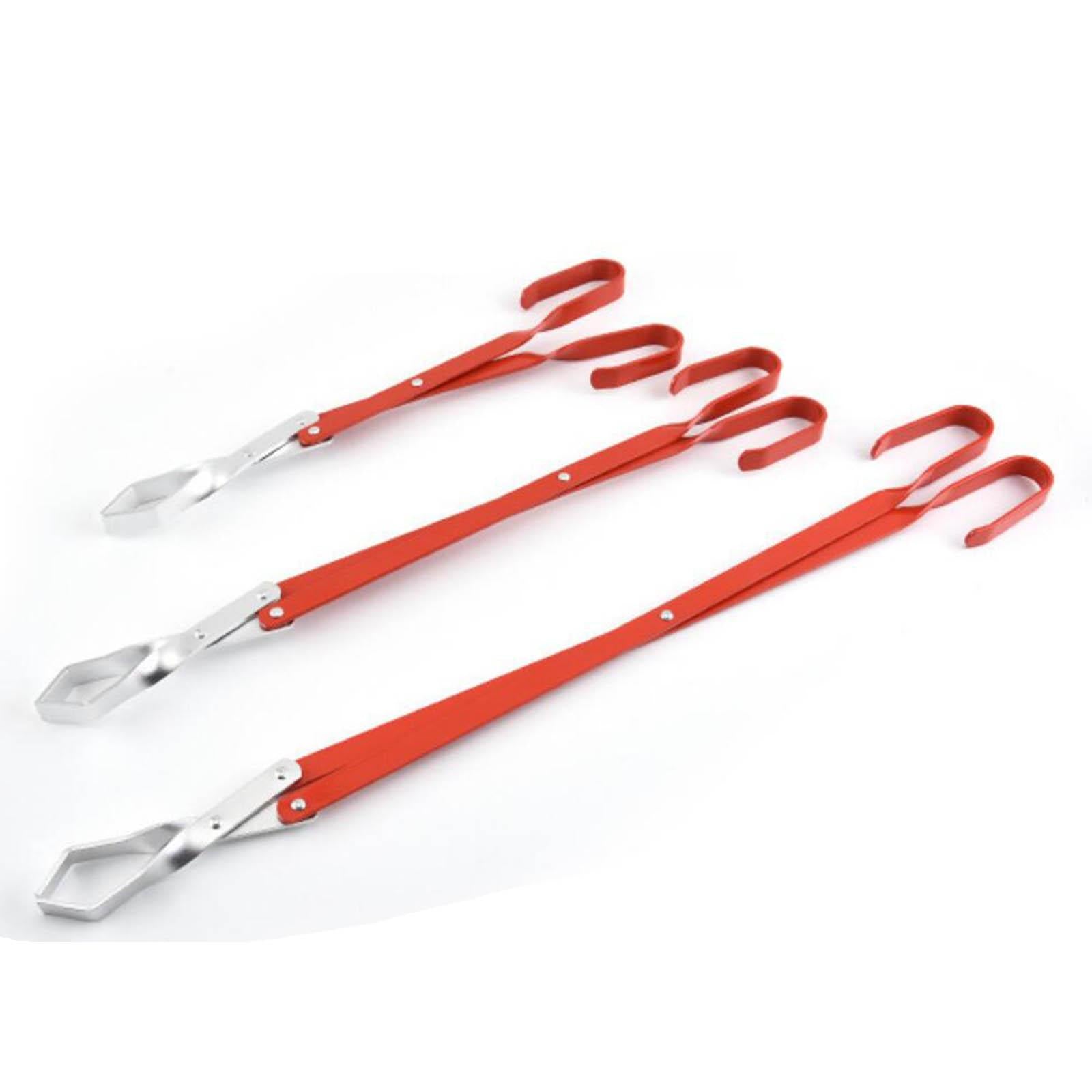 Campfire Tongs Log Grabber Firewood Fire Pit Tools Camping Fireplace Tools M