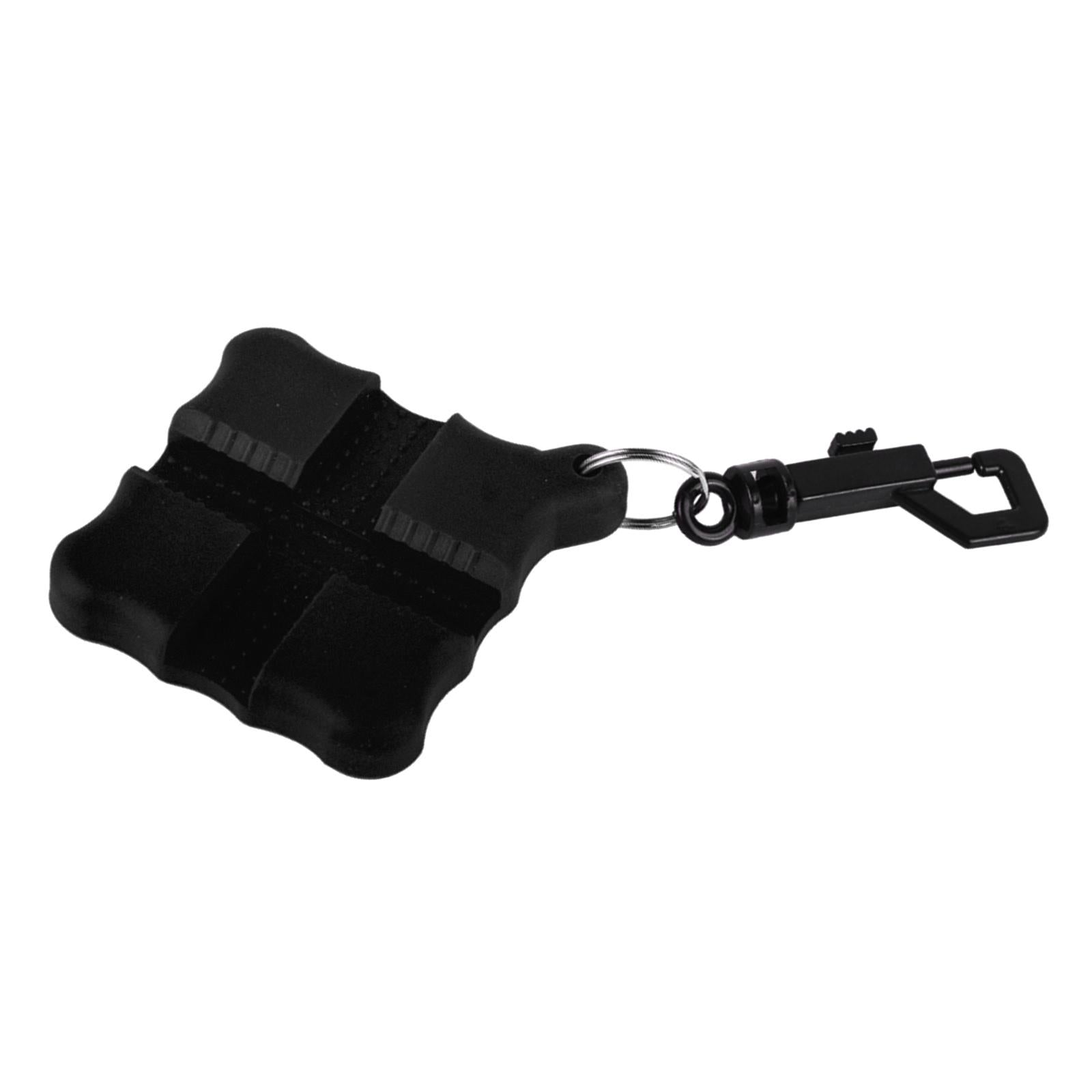 Arrow Puller Gripper with Belt Clip Non-slip Silicone Arrow Remover Black