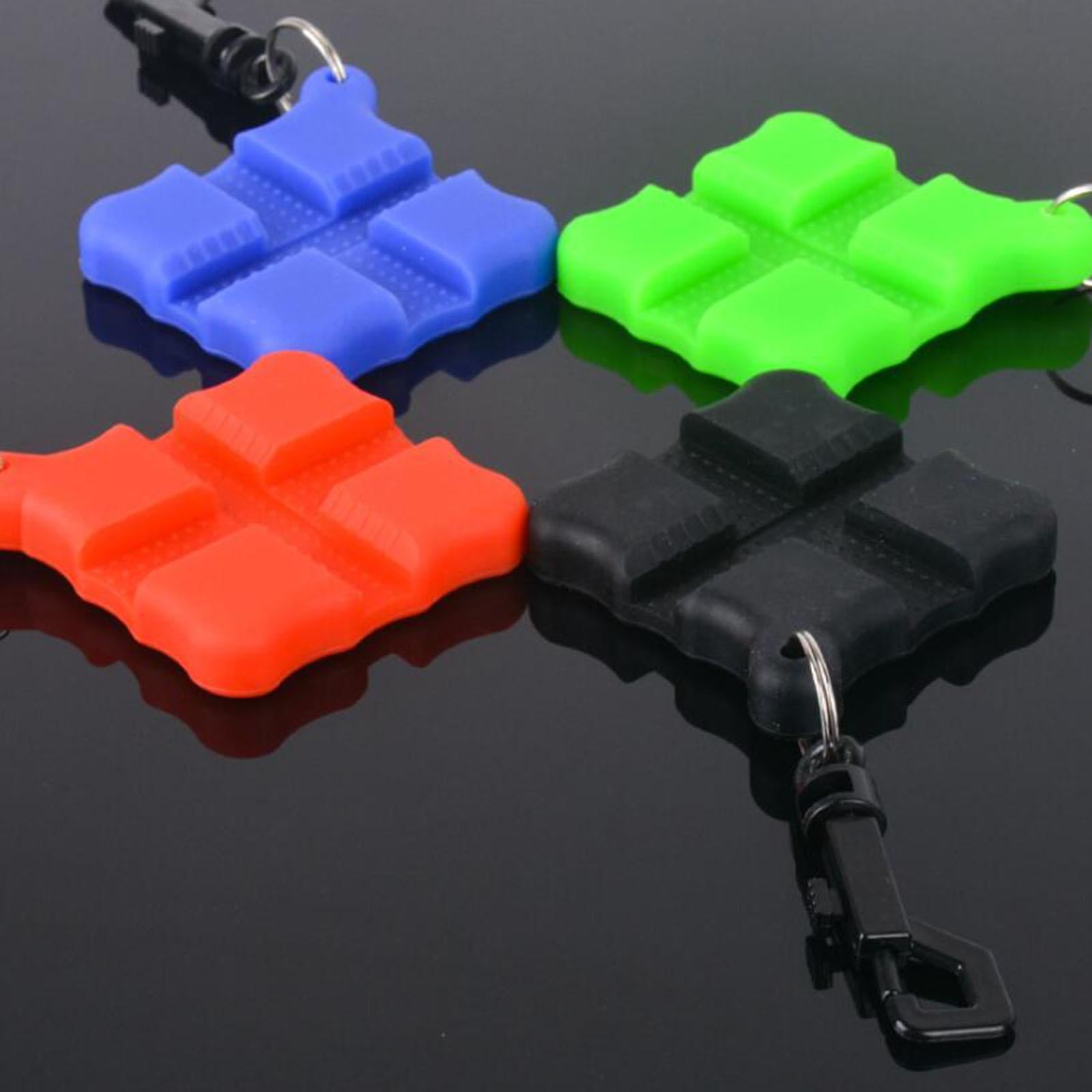 Arrow Puller Gripper with Belt Clip Non-slip Silicone Arrow Remover Black