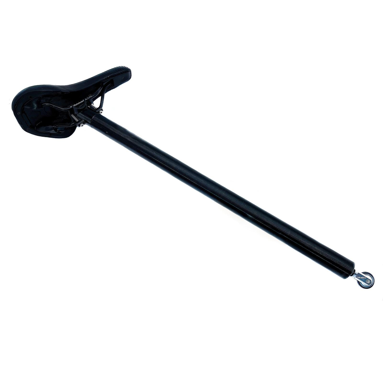Alloy Folding Bike Easy Wheel 33.9mm Seatpost Saddle Tube EZ Wheel Roller