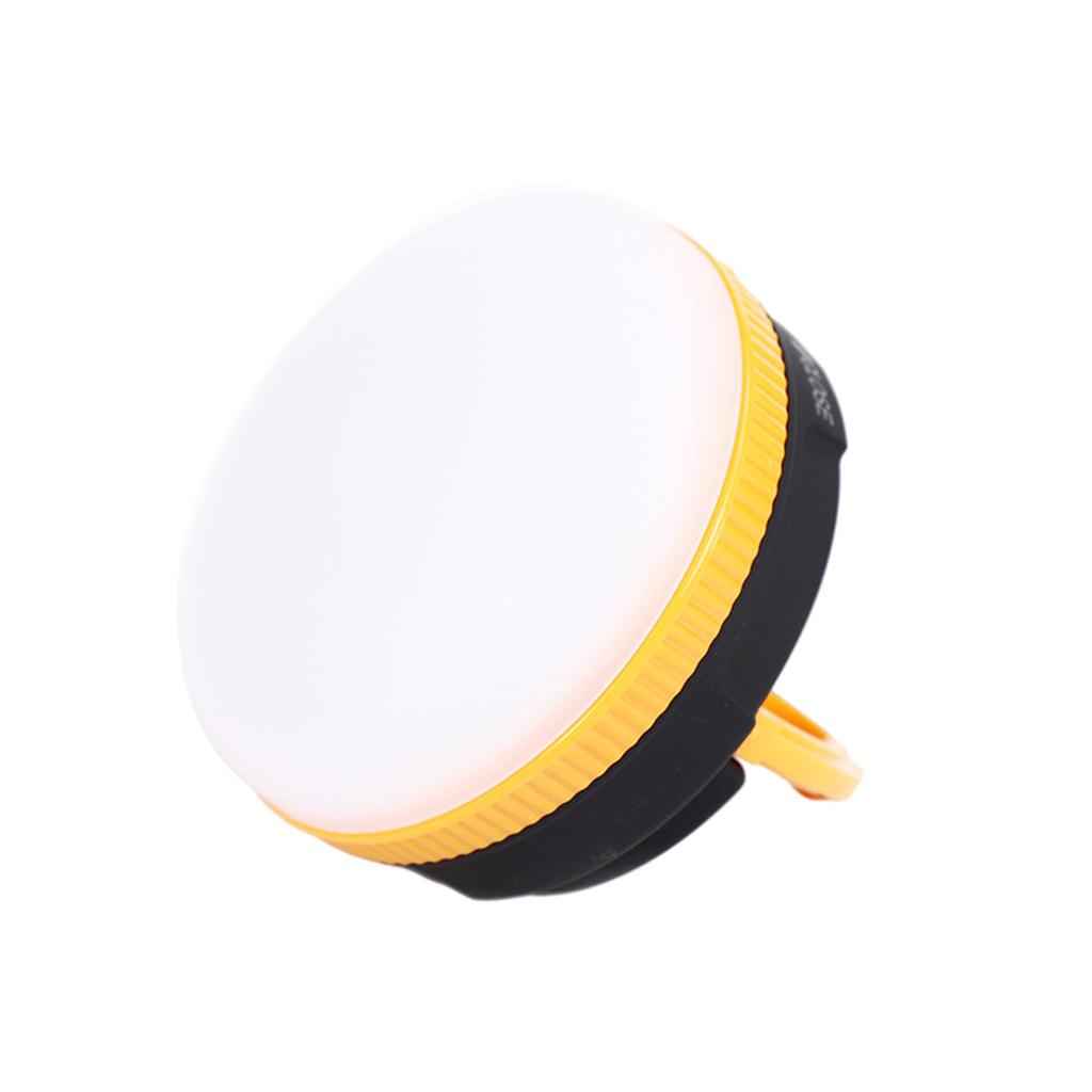 Camping Tent Lights Survival Lantern with Magnetic Car Repair Light Yellow
