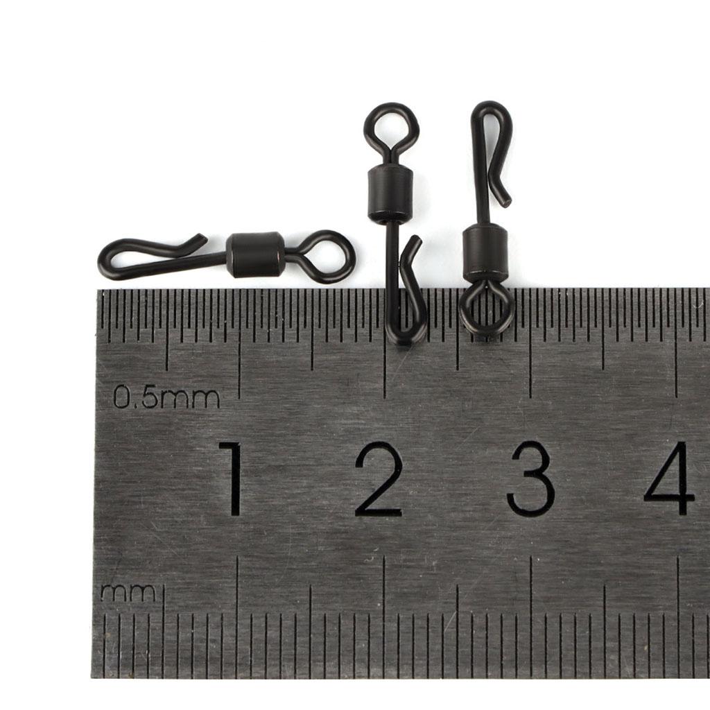 Carp Fishing Tackle Swivels Quick Change Chod Clips Rig Rings Links Loops