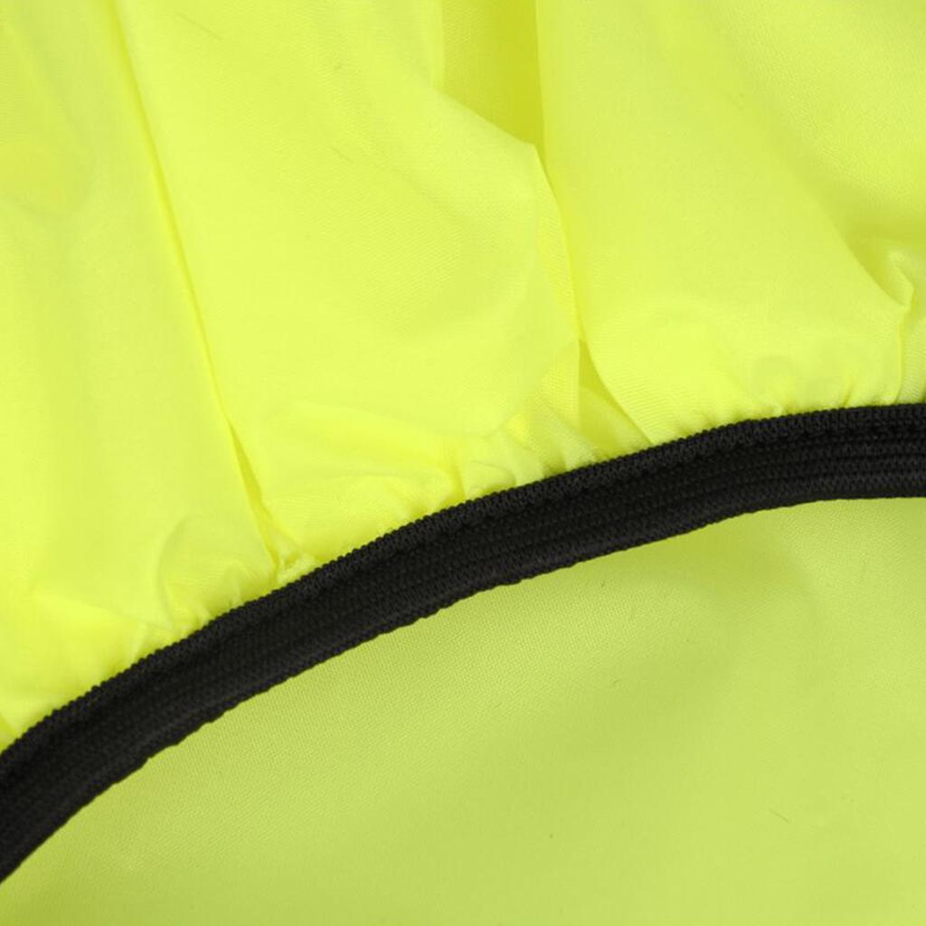 Backpack Rain Cover Dustproof Reflective Rucksack Cover for Camping Green L