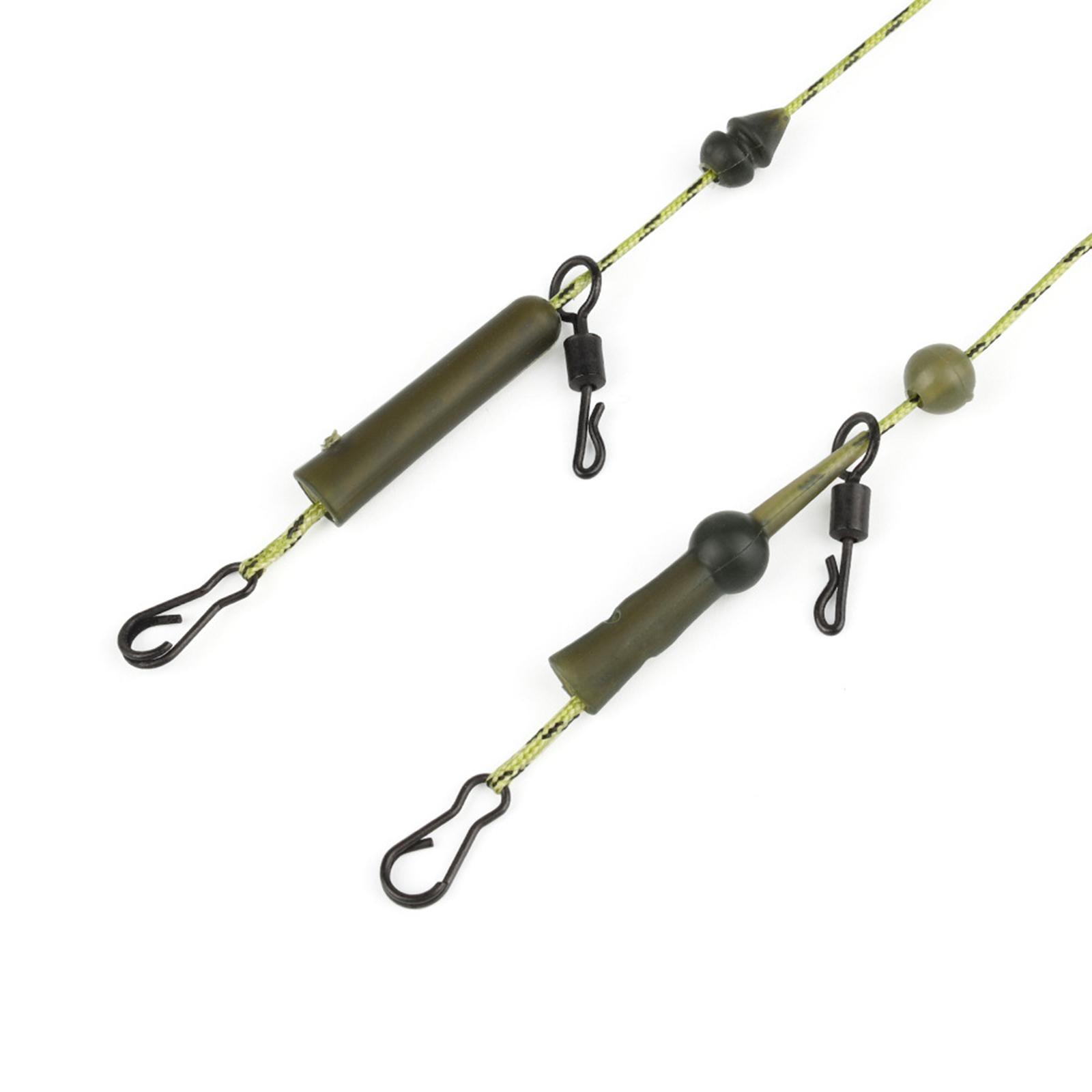 Carp Fishing Leader PE Braided Line with Lead Clip with Spooler Machine 45LB LBH0011