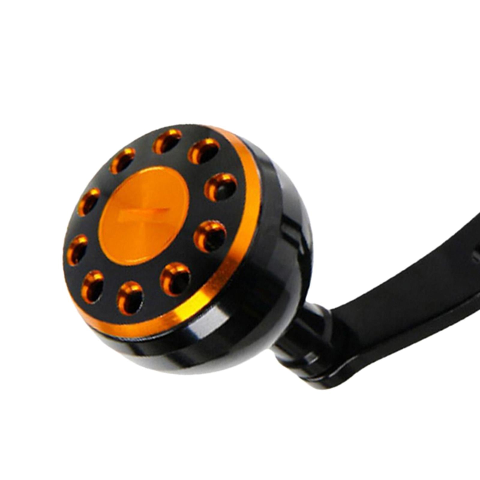 Aluminum Alloy Fishing Handle Strong Durable Single Rocker Baitcasting Reel 32mm Black