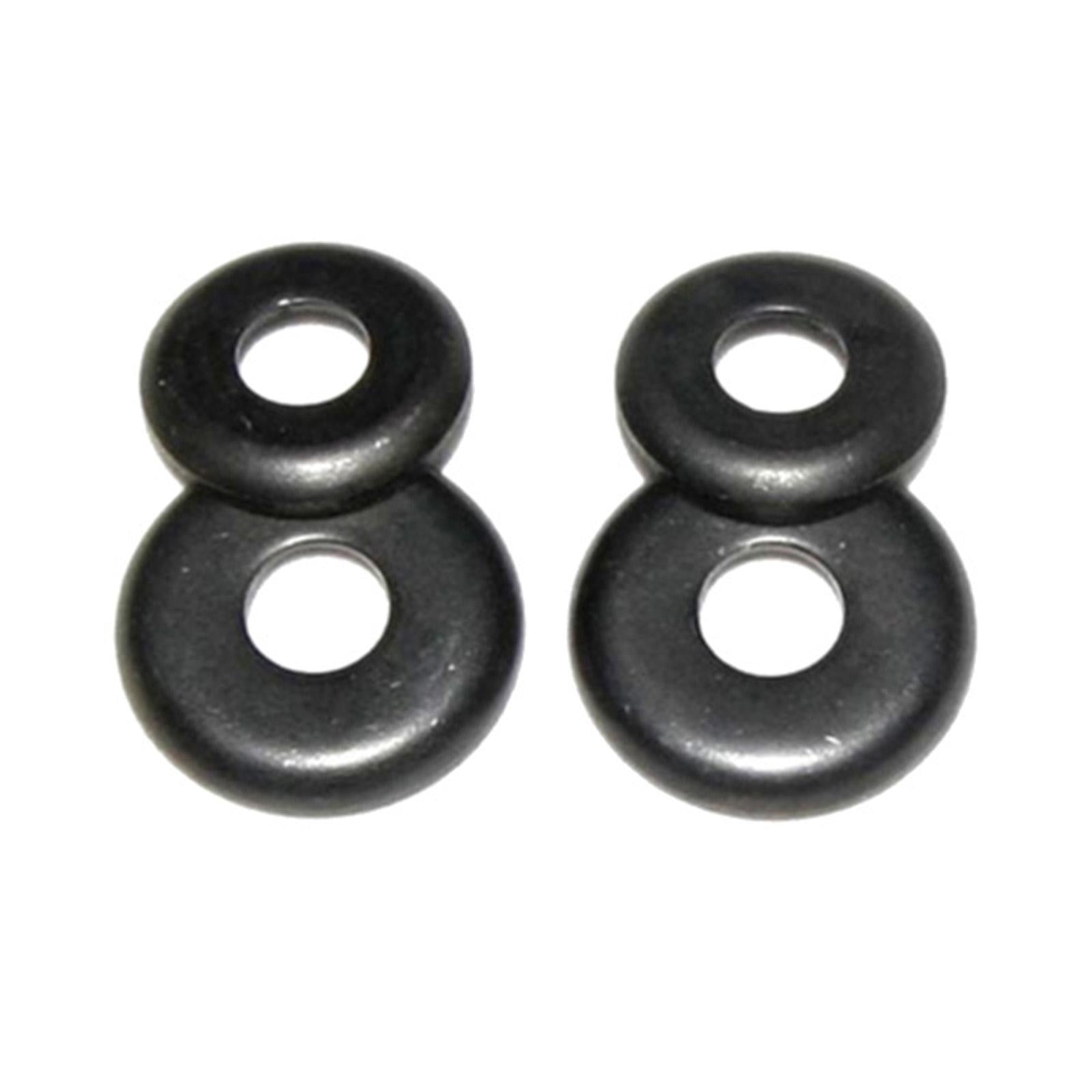 2xSkateboard Bushing Replacement Cups Washers Longboard Rebuild Kit Light Red