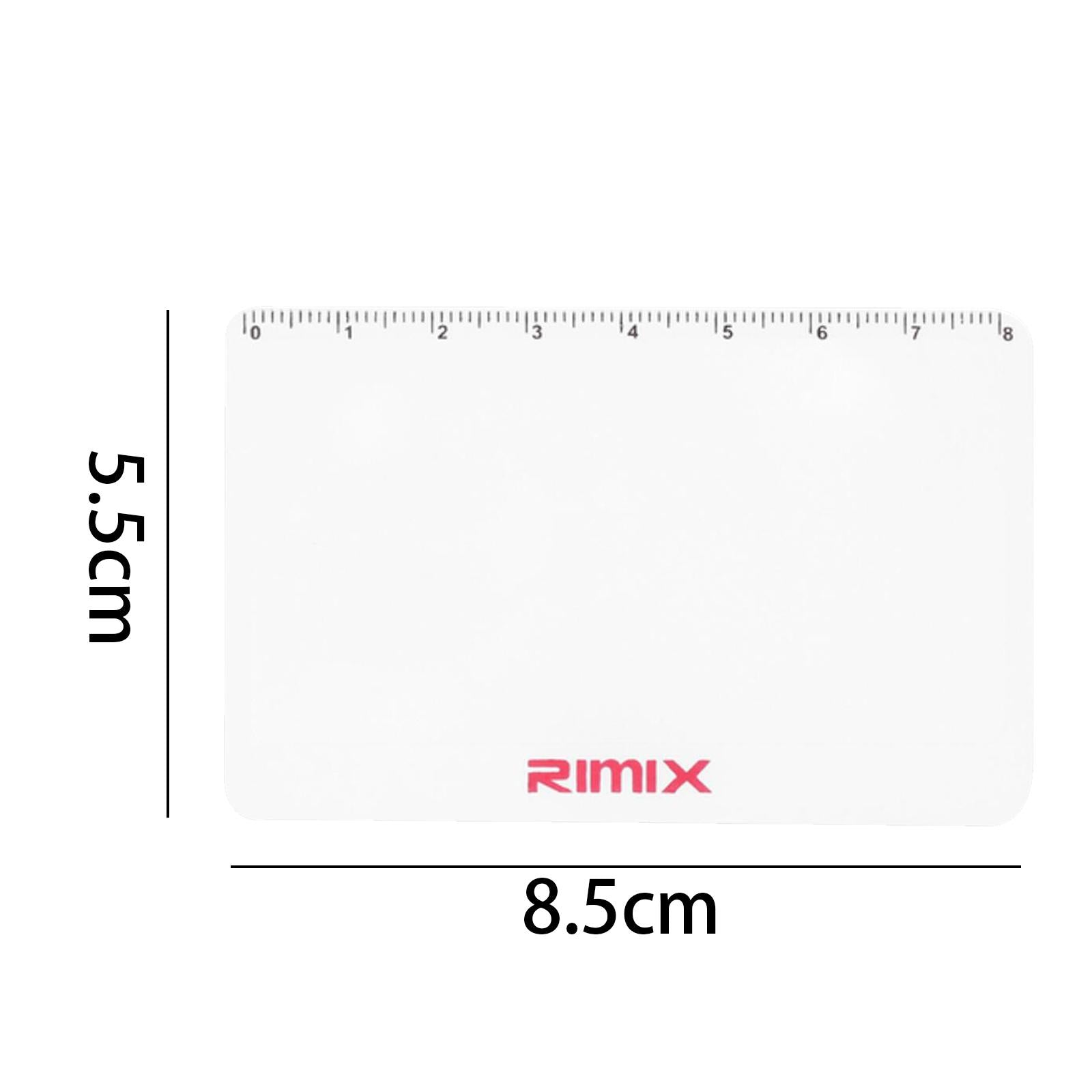 2x Pocket Len Magnifier Outdoor Fre HD Reading Glass Credit Card Size White