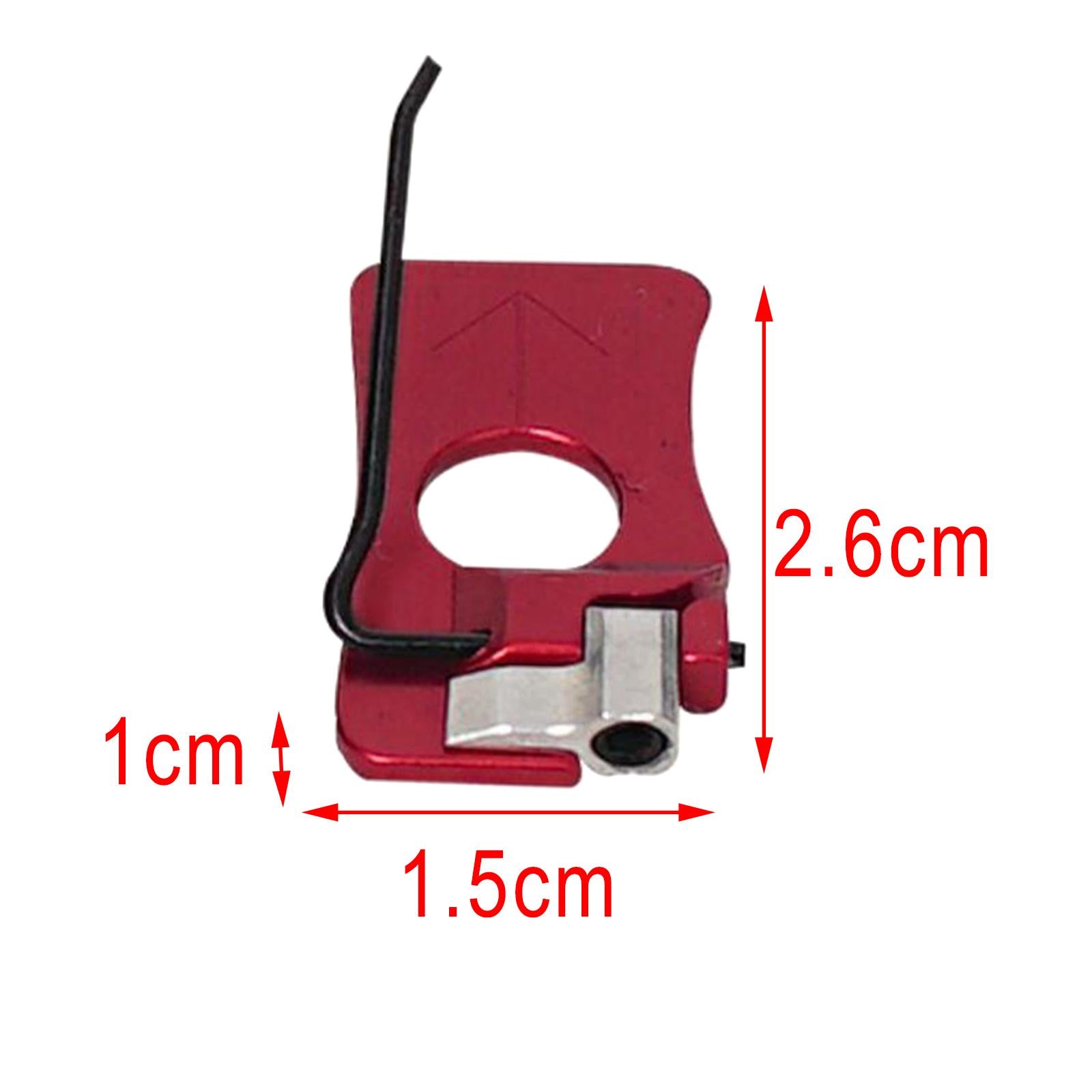 Archery Magnetic Arrow Rest R Hand Bow Accessory Riser for Recurve Bow Red