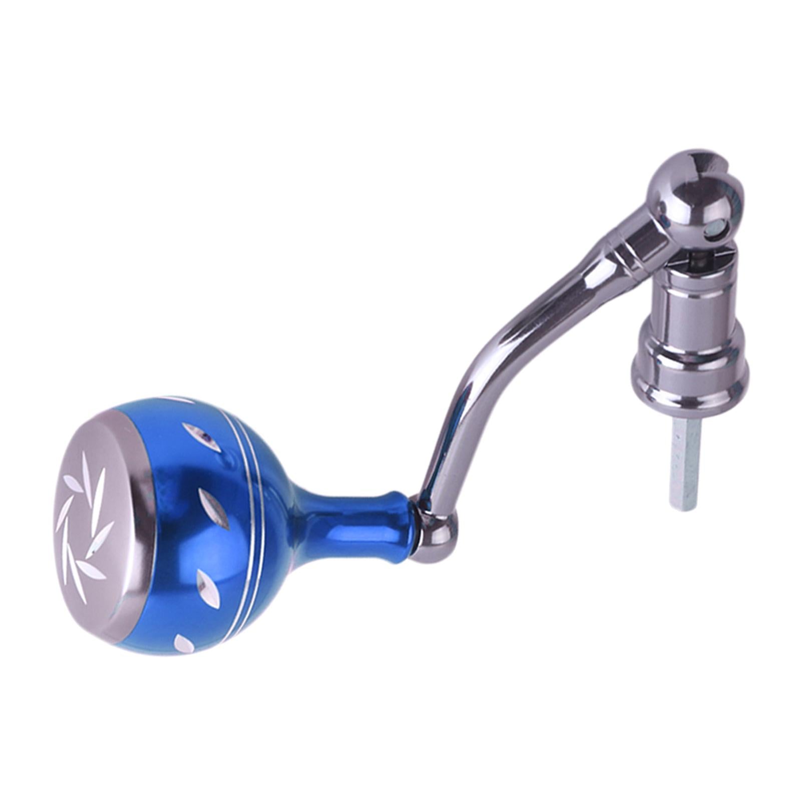 Aluminum Alloy Fishing Reel Handle DIY Repair Part Fishing Tackle Accessory Blue S