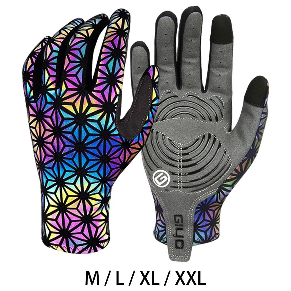 Bicycle Gloves Anti Slip Wear Touch Screen for Traveling Outdoor Road Bike M