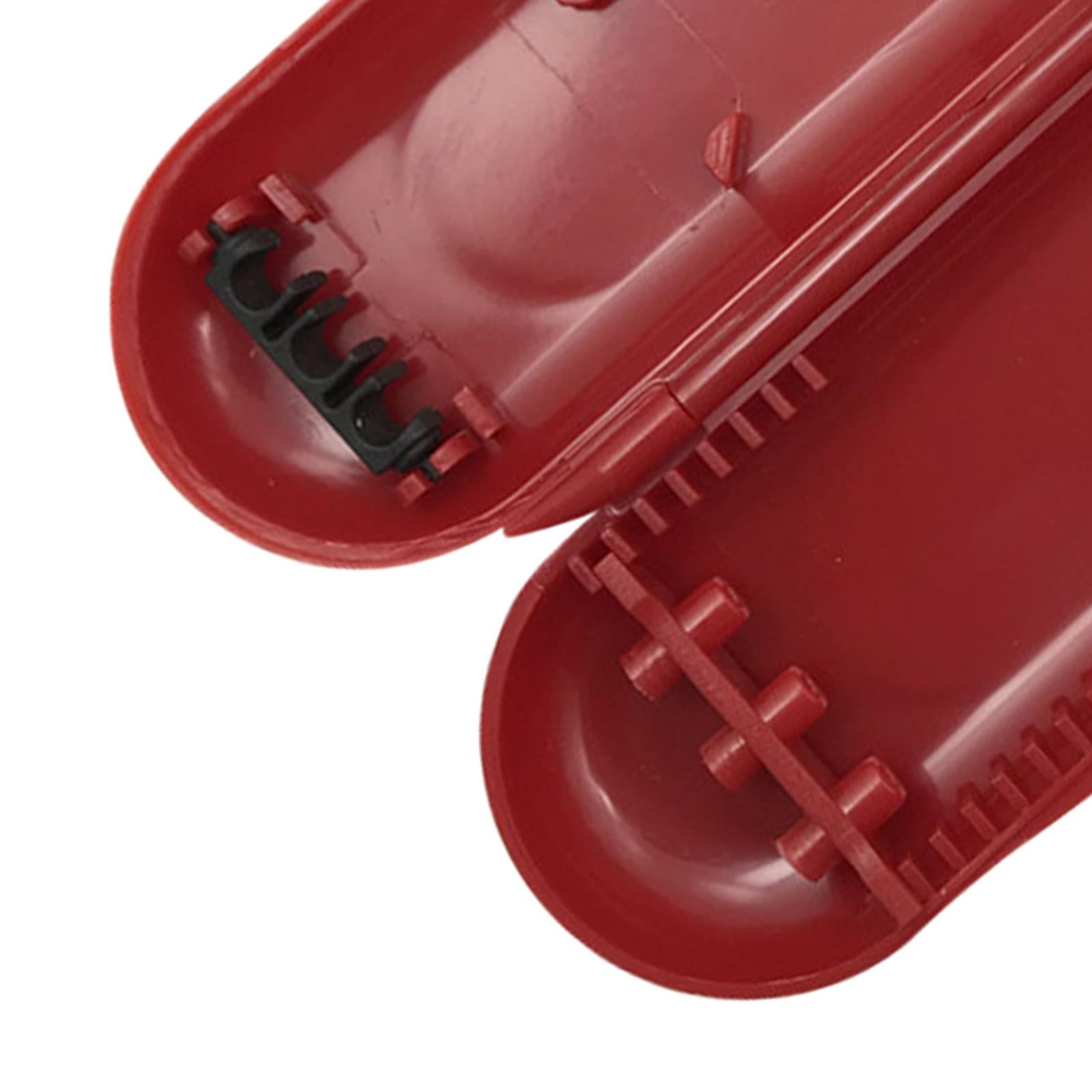 2xPortable Plastic Dart Case Holds 3 Darts for Dart Tips, Shafts and Flights Red
