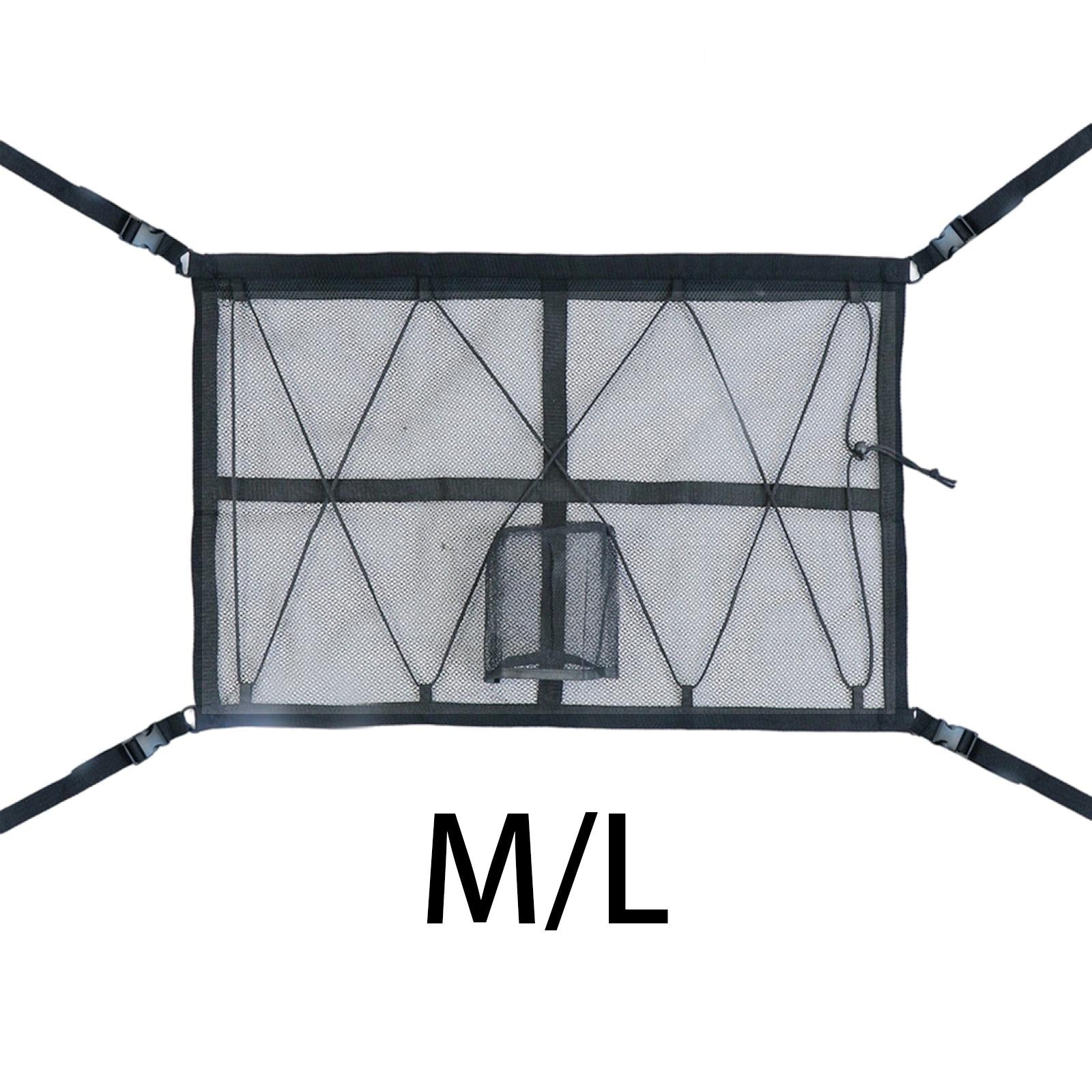 Car Trunk Organizer Interior for SUV Adjustable Net Breathable 90x65cm