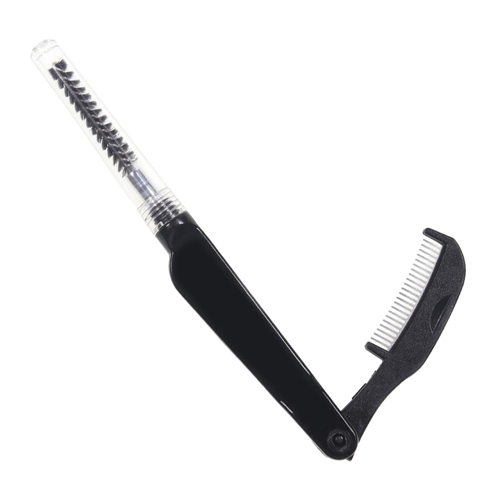 5xFly Tying Tool Dubbing Brush Foldable Comb Plastic Hair Comb Forcep Tool DIY