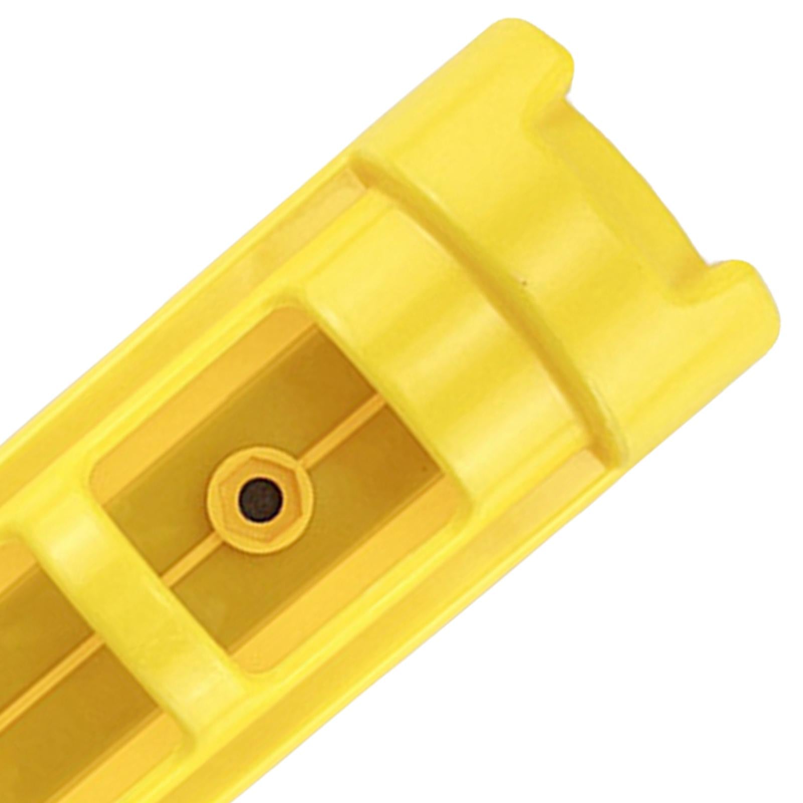 ABS Fishing Boat Rod Holder Self Adhesive 1 Rod Rack Yacht Truck Yellow