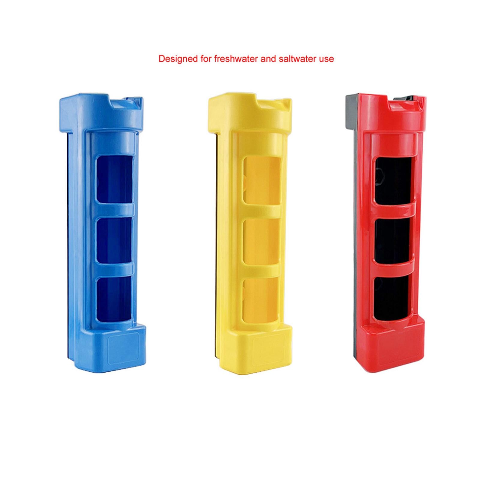 ABS Fishing Boat Rod Holder Self Adhesive 1 Rod Rack Yacht Truck Yellow
