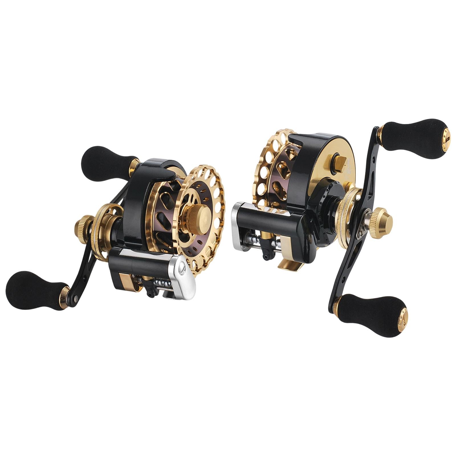 Baitcasting Reel 2.6:1 10+1 BB Saltwater Baitcaster Fishing Reels Left Hand