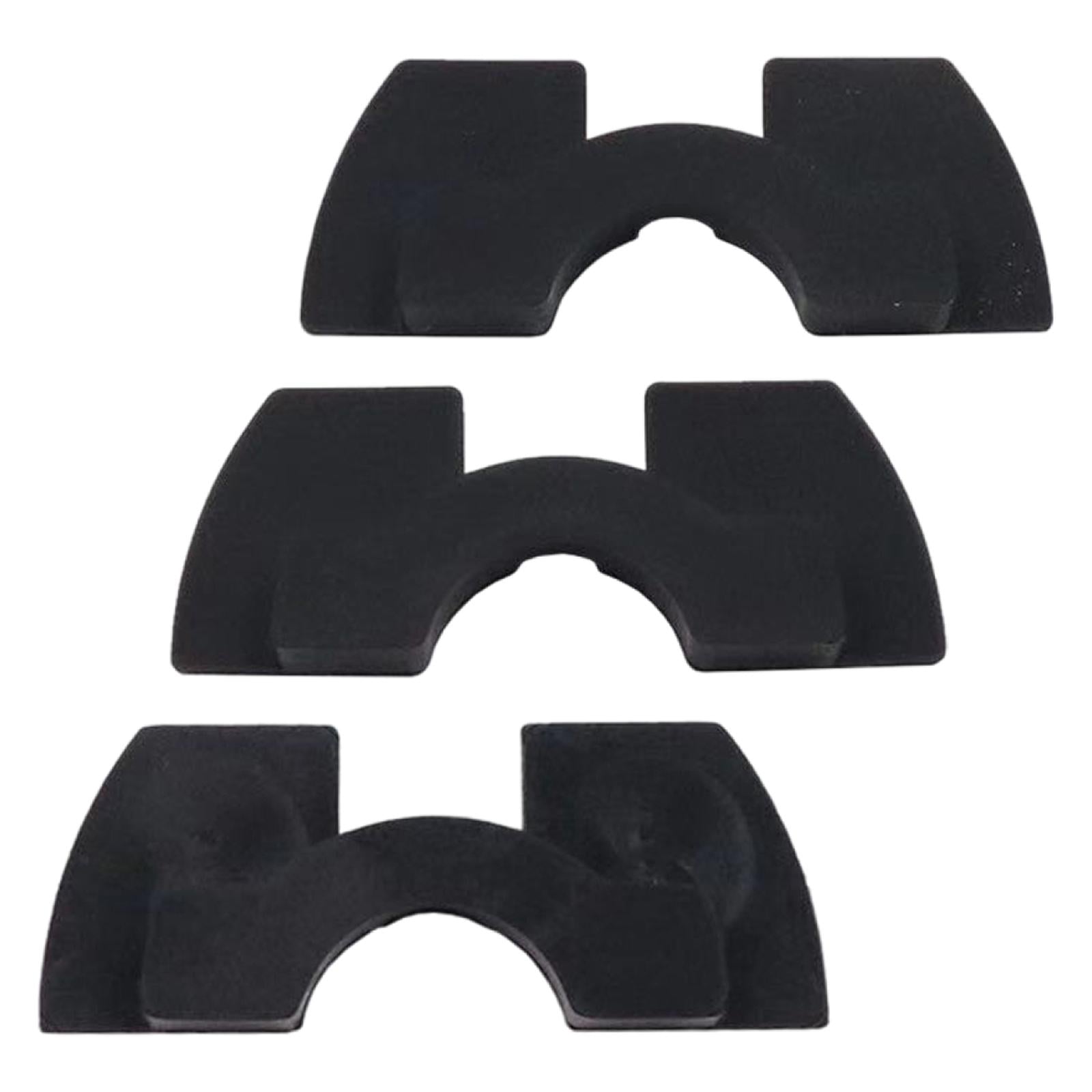 3x3x Electric Scooter Rubber Damping Pad Accessories for Xiaomi M365 black