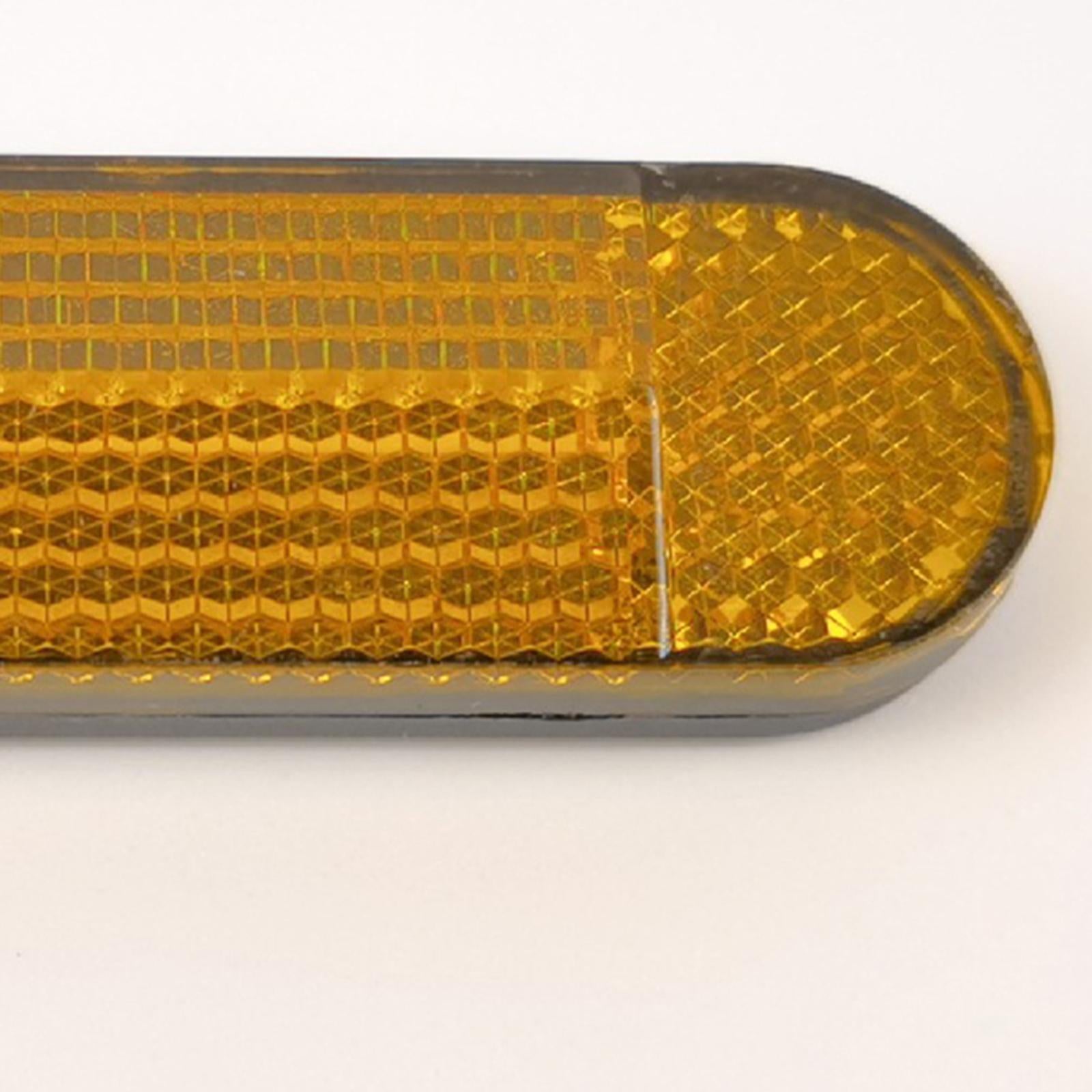 Amber Reflector Night Visibility for Electric Scooter Universal Night Riding