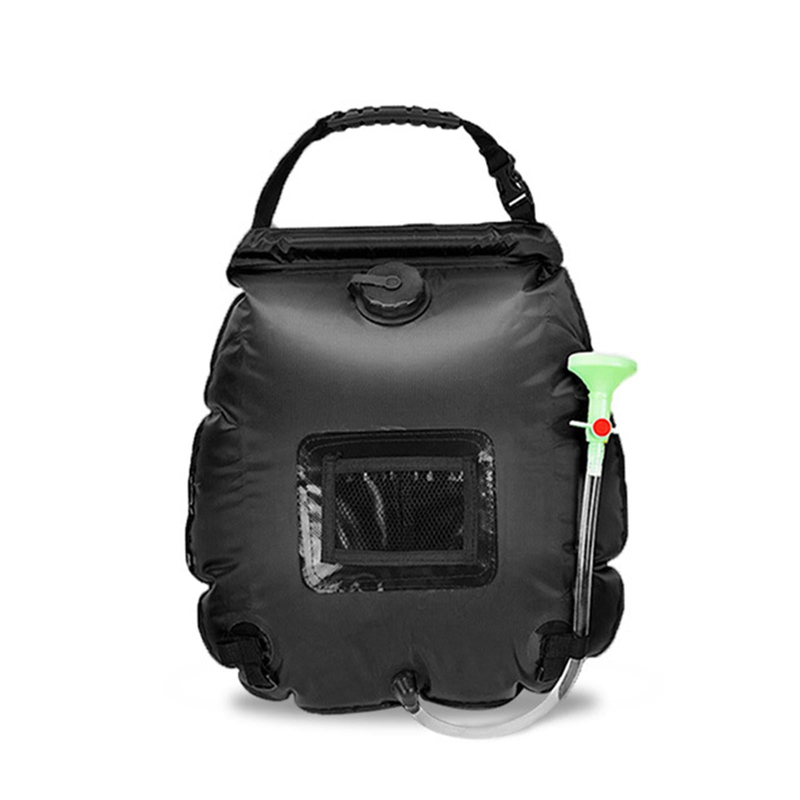 Camping Shower Bag Solar Heating 5 gallons 20L Water Bags for Summer Bathing
