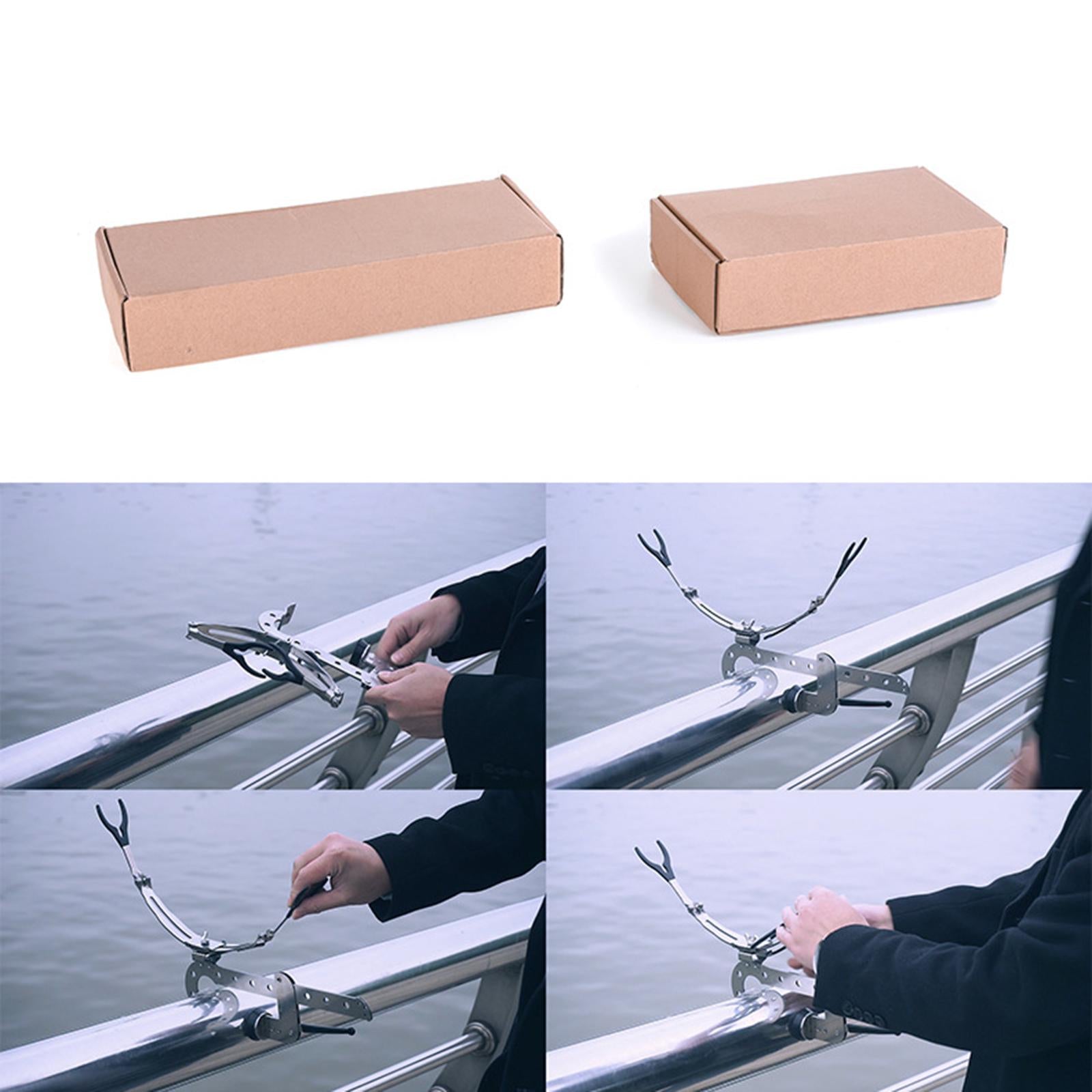 Bridge Fishing Rod Holder Pole Stand Bracket Support Rack Adjustable 11cm