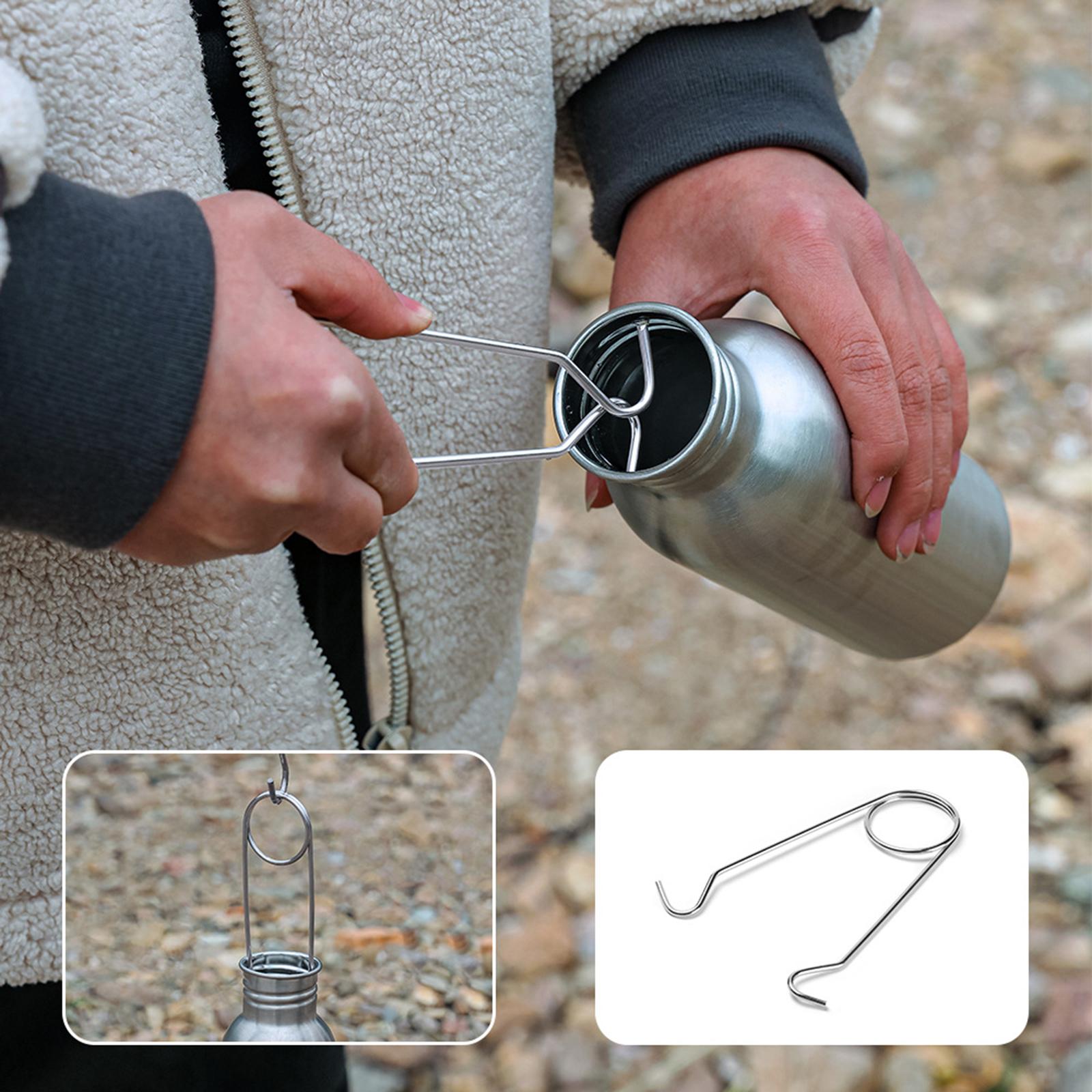 4xFish Mouth Jaw Spreader Water Bottle Hook Camping Outdoor for Fishing Cooker