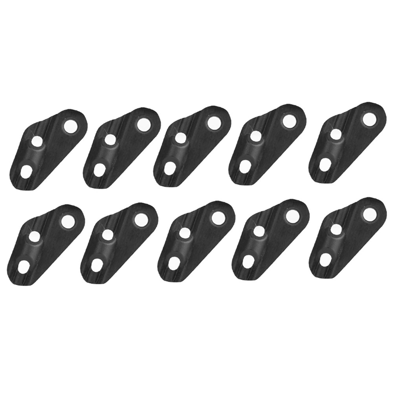 3x10x Wind Rope Buckles guyline Triangle Plastic Buckle Fixing for Tentorial