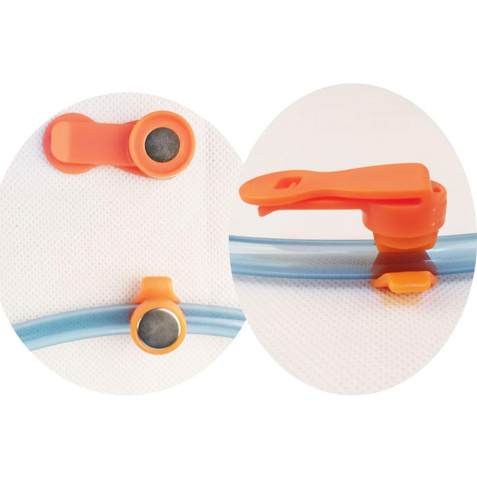 5xWater Tube Clamp Fixed Clip Accessories Removable for Cycling Running Sport