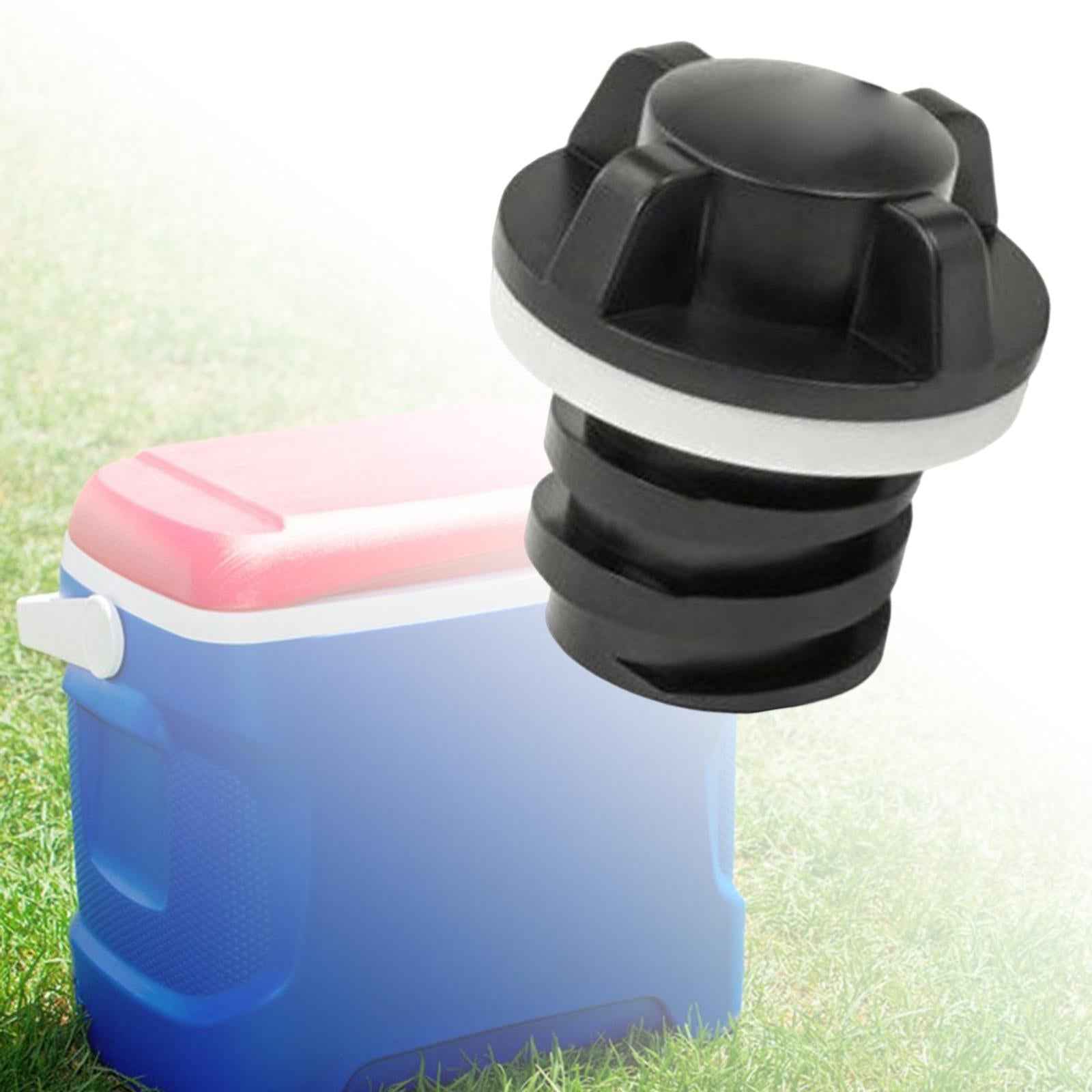 Replacement Cooler Drain Plug Easy Installation Portable for Rtic Coolers Black