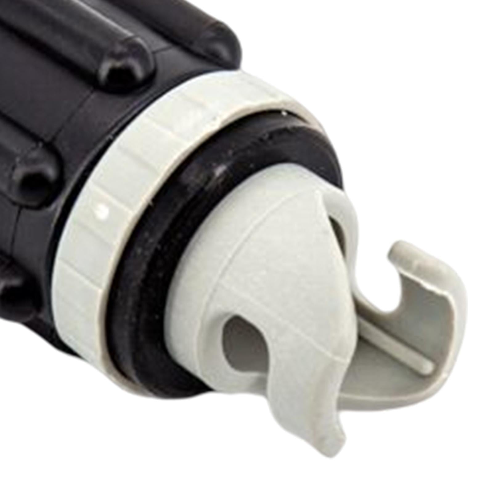 6xInflatable Boat SUP Pump Adaptor Converter for Boat Stand up Paddle Board black