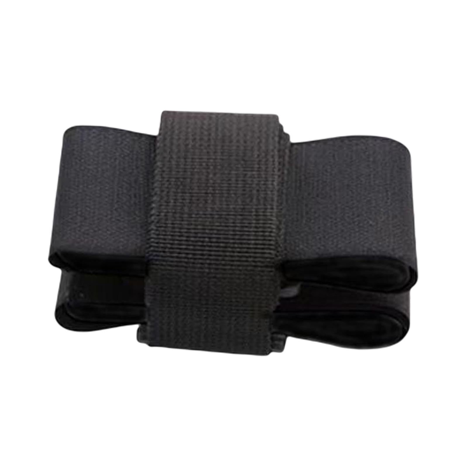 2xSki Strap Handheld Ski Pole Shoulder Strap for Winter Sports Skiing Downhill Black