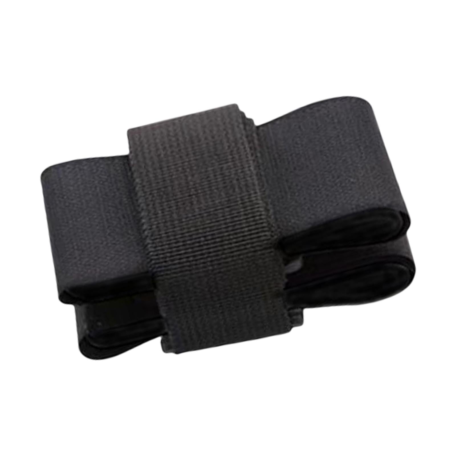 2xSki Strap Handheld Ski Pole Shoulder Strap for Winter Sports Skiing Downhill Black