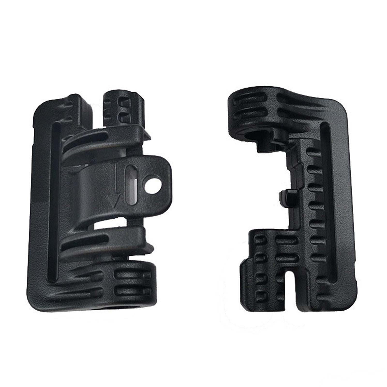3xVest Quick Release Buckle Slider for Hunting Backpack Strap Belt Accessories Black Short