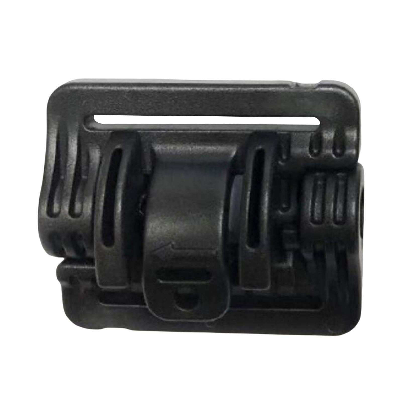 3xVest Quick Release Buckle Slider for Hunting Backpack Strap Belt Accessories Black Short