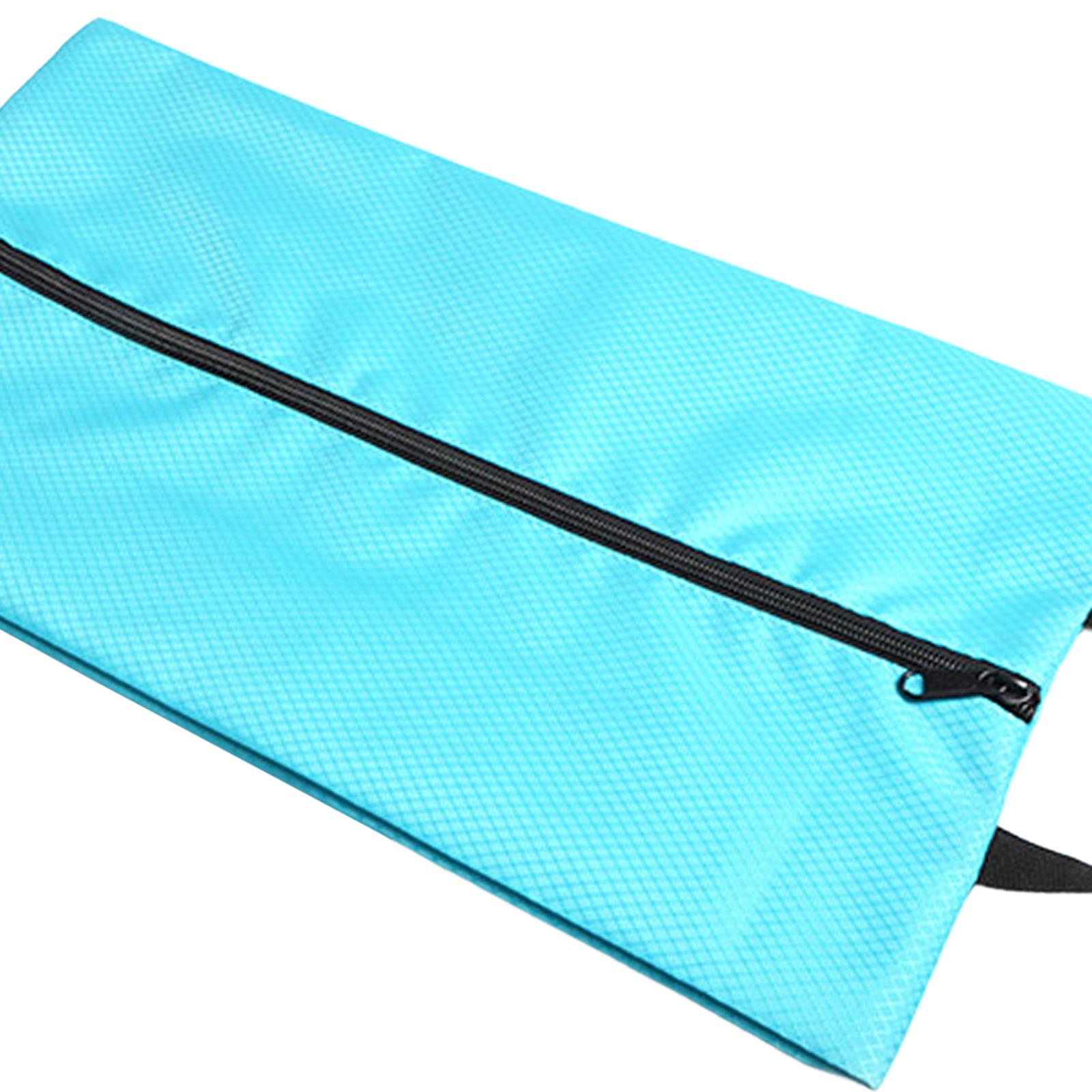 3xMultifunction Travel Shoes Bags Toiletry Carrier Case Waterproof for Gym light blue