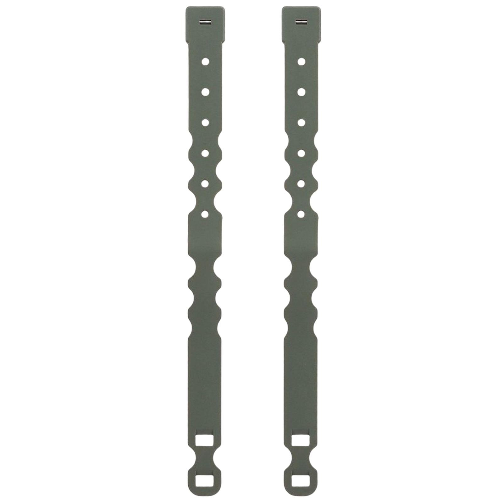 2x2 Pieces Tailor Malice Clips Strap Buckle for Vest Backpack Gear Holder Green